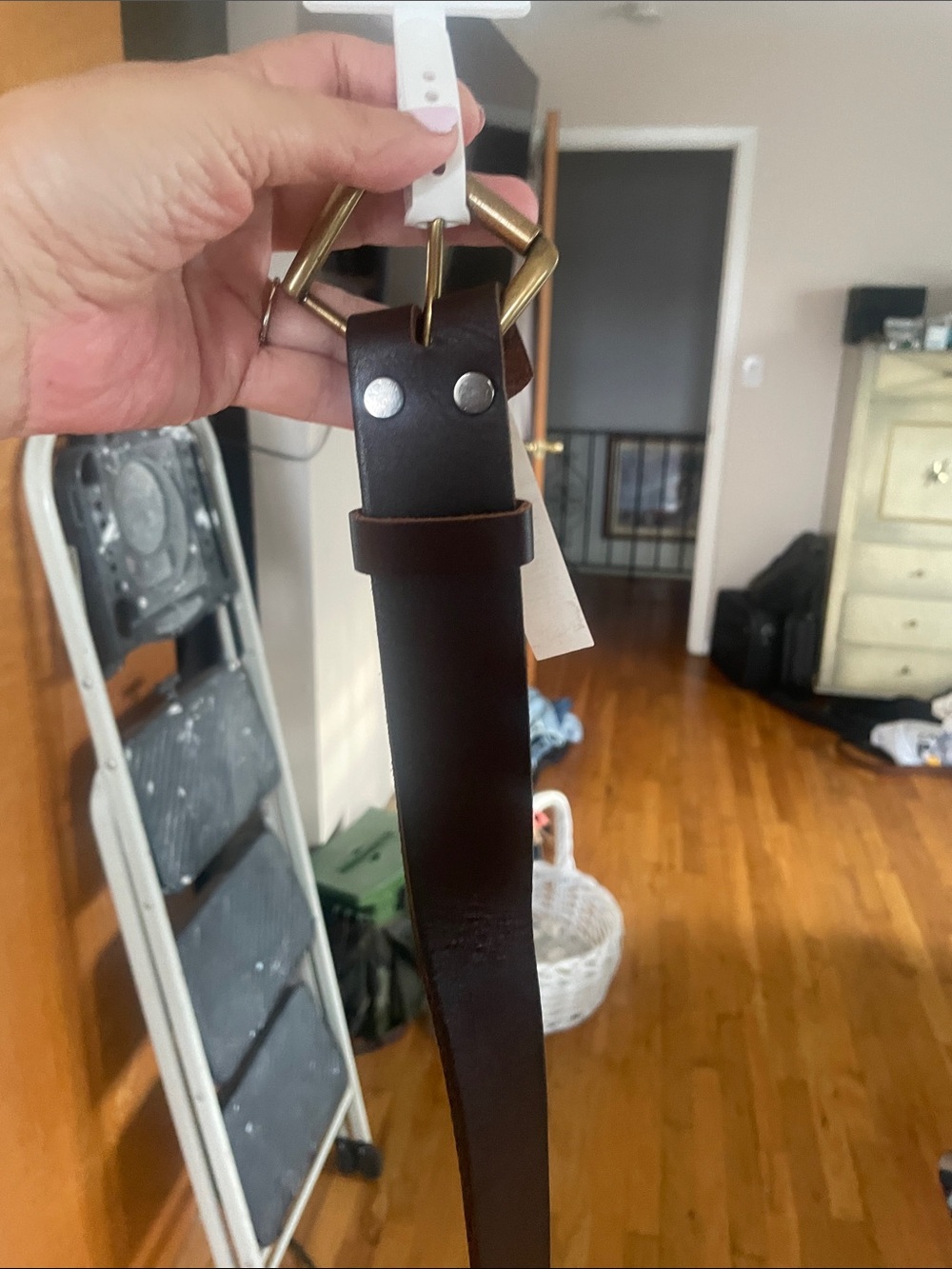 Lucky brand brown leather belt
